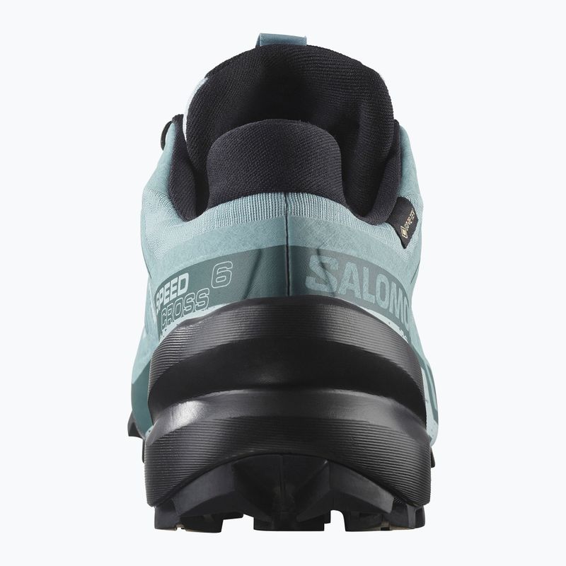 Women's running shoes Salomon Speedcross 6 GTX ballad blue/black/tourmaline 4