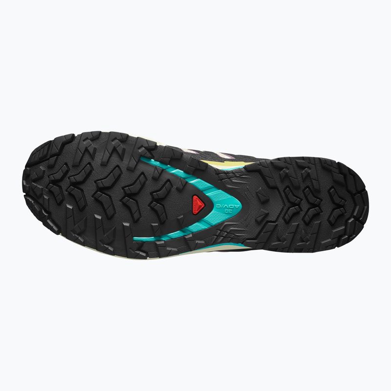 Men's running shoes Salomon XA PRO 3D V9 GTX transparent yellow/black/waterfall 11