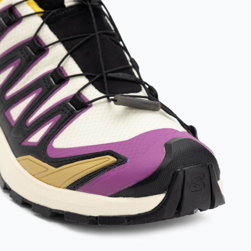 Women's running shoes Salomon XA PRO 3D V9 GTX transparent yellow/black/waterfall 7