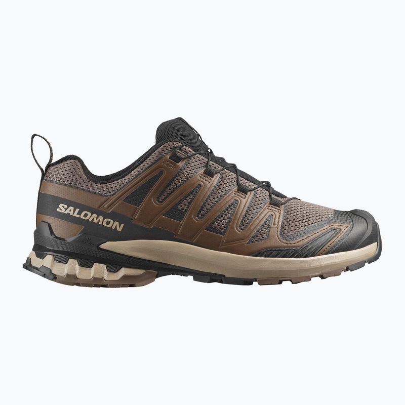 Men's running shoes Salomon XA Pro 3D V9 falcon/desert tan/black 2
