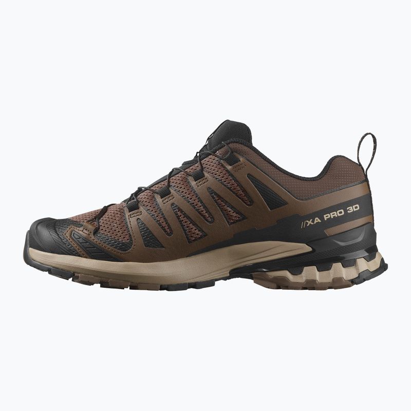 Men's running shoes Salomon XA Pro 3D V9 falcon/desert tan/black 3