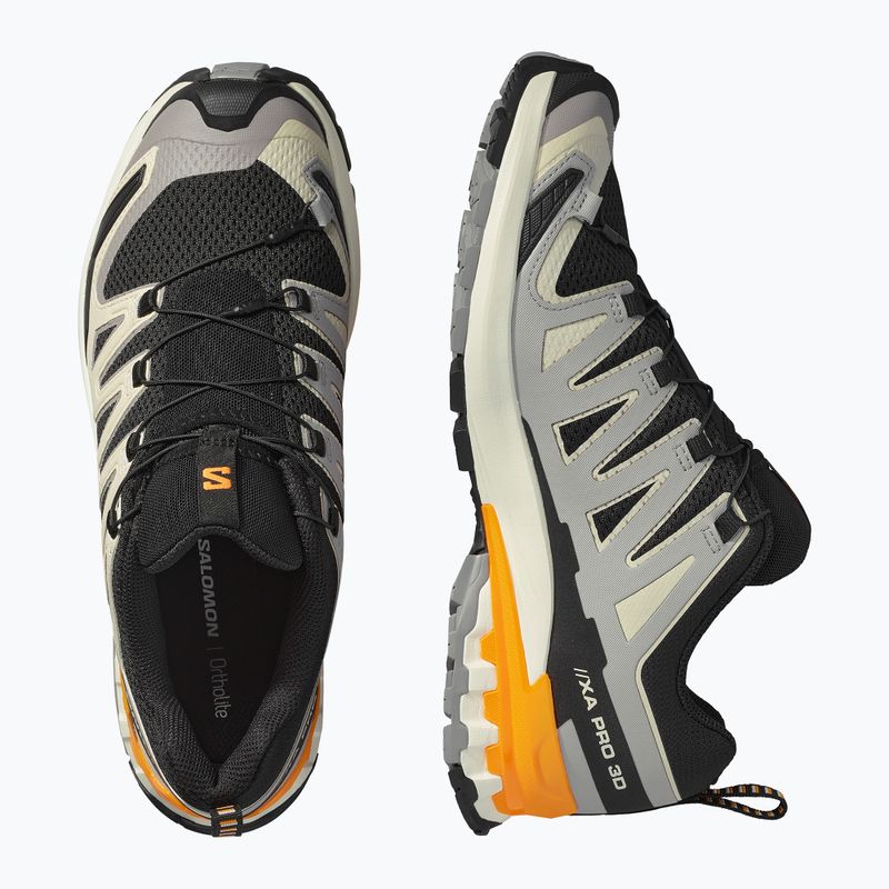 Men's running shoes Salomon XA Pro 3D V9 black/gull 3