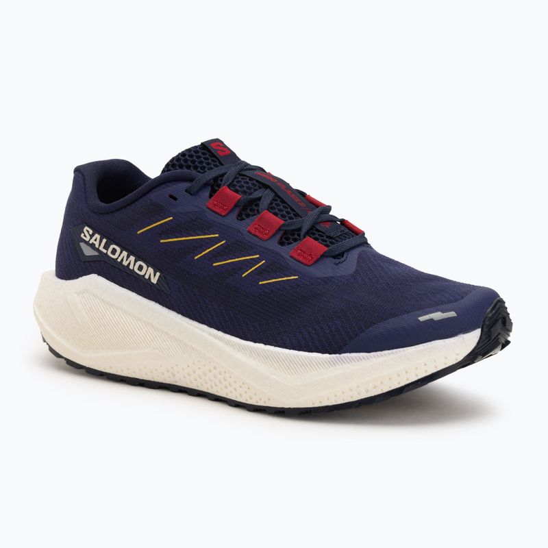 Men's running shoes Salomon Aero Blaze 3 GRVL astral aura/maritime blue/haute red