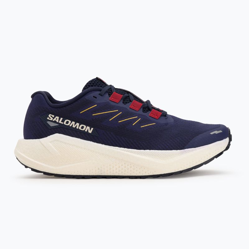 Men's running shoes Salomon Aero Blaze 3 GRVL astral aura/maritime blue/haute red 2