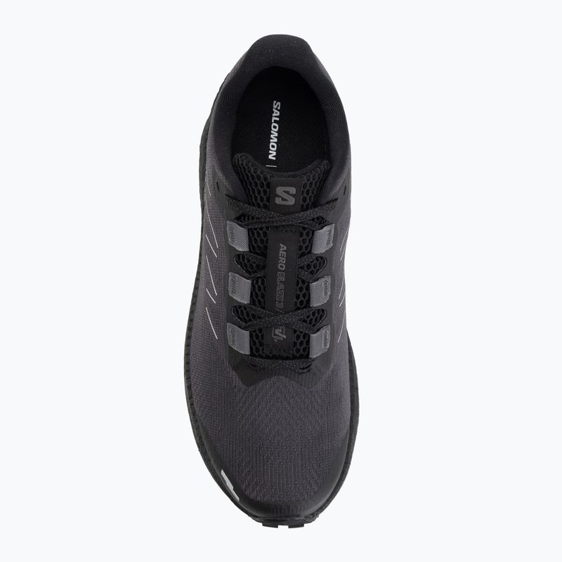 Men's running shoes Salomon Aero Blaze 3 GRVL phantom/black/black 5