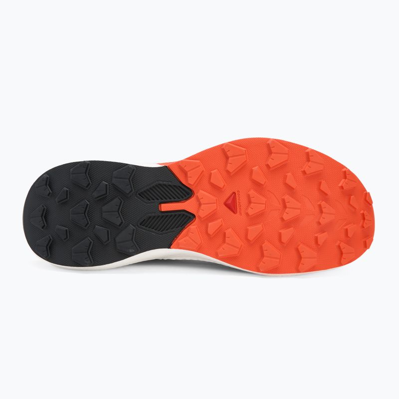 Men's running shoes Salomon Pulsar black/white/cherry tomato 4