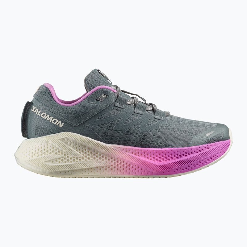 Women's running shoes Salomon Aero Blaze 3 sedona sage/vanilla ice/cyclamen 2