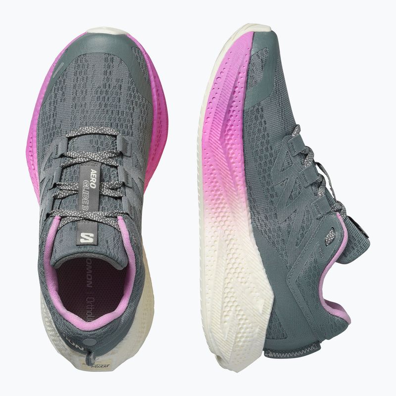 Women's running shoes Salomon Aero Blaze 3 sedona sage/vanilla ice/cyclamen 6