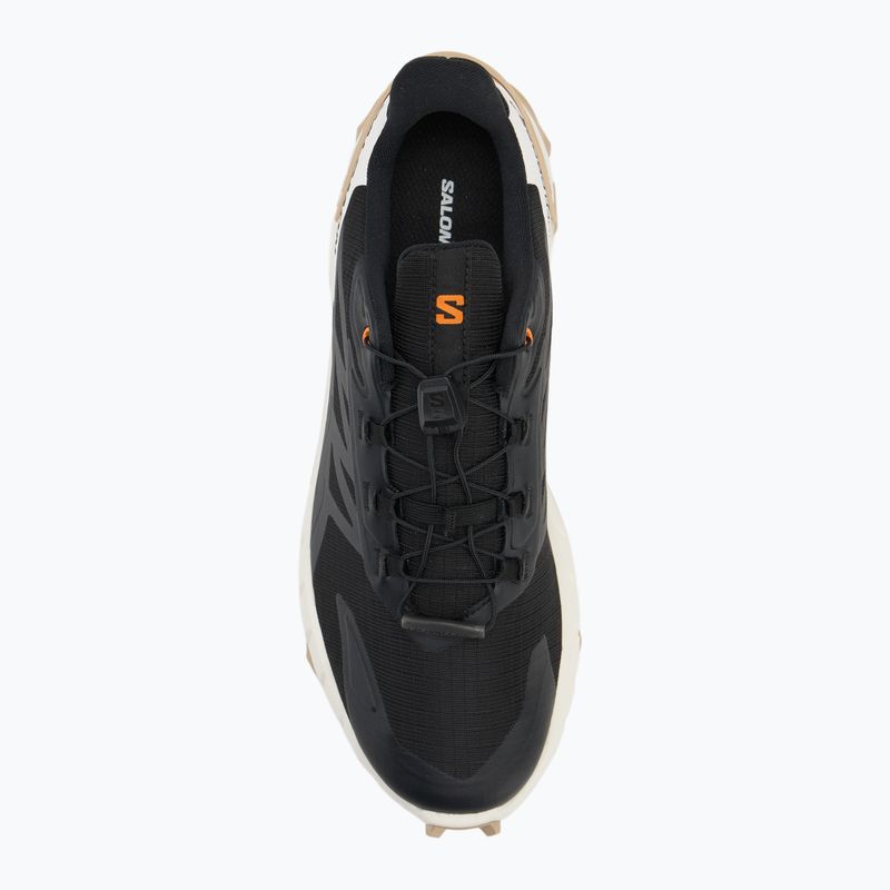 Men's running shoes Salomon Supercross 4 black / vanilla ice / white pepper 5