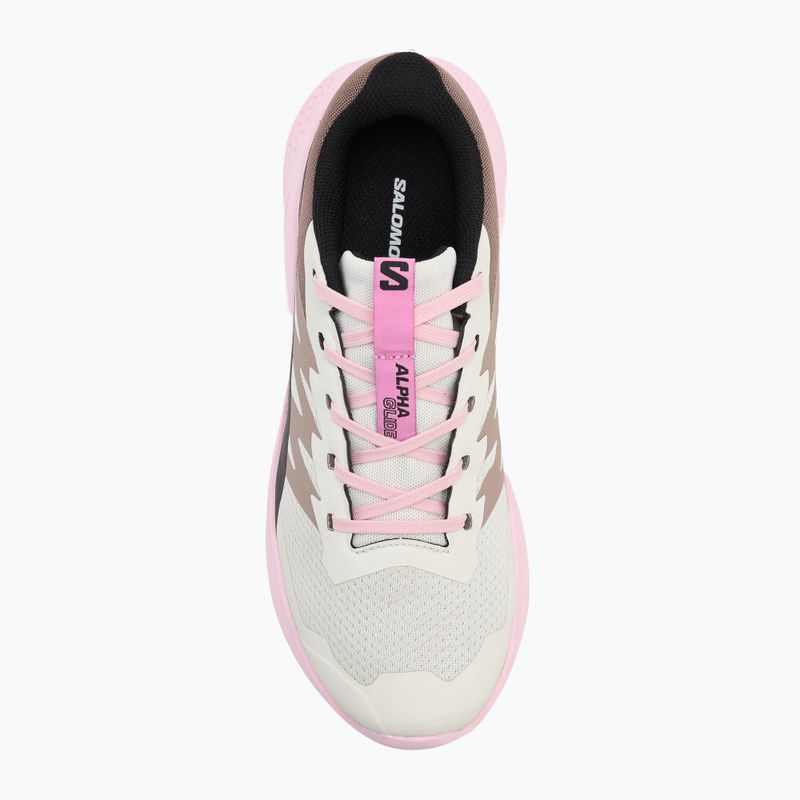 Women's running shoes Salomon Alphaglade vanilla ice/fairy tale/cyclamen 5