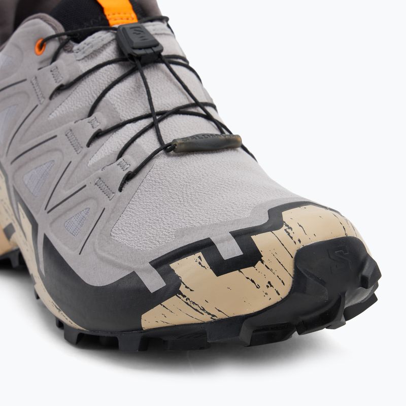 Men's running shoes Salomon Speedcross 6 GTX gull/white pepper/black 7