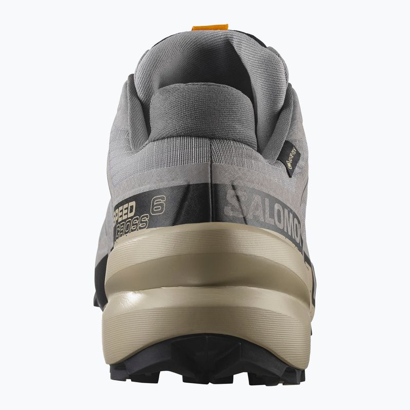 Men's running shoes Salomon Speedcross 6 GTX gull/white pepper/black 4