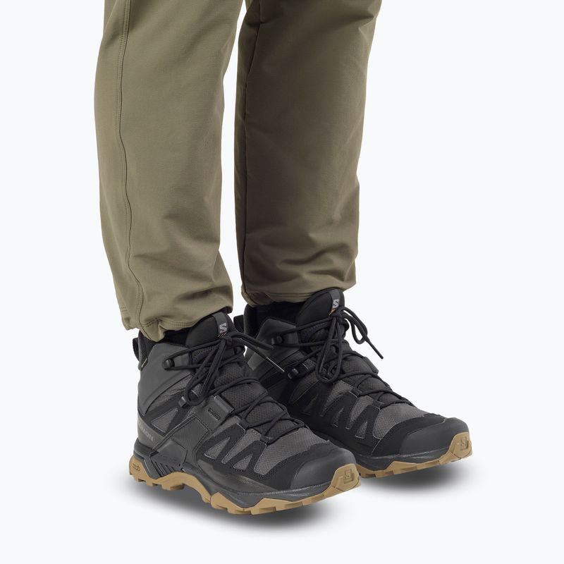 Trekking boots Salomon X Ultra Tracker GTX black/asphalt 8