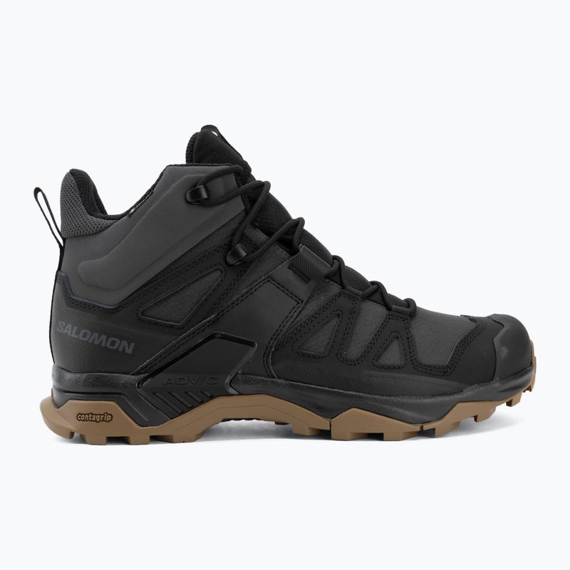 Trekking boots Salomon X Ultra Tracker GTX black/asphalt 2