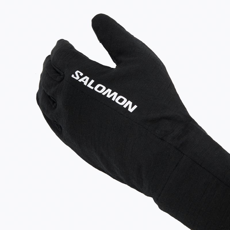 Running gloves Salomon Merino Gloves deep black 4