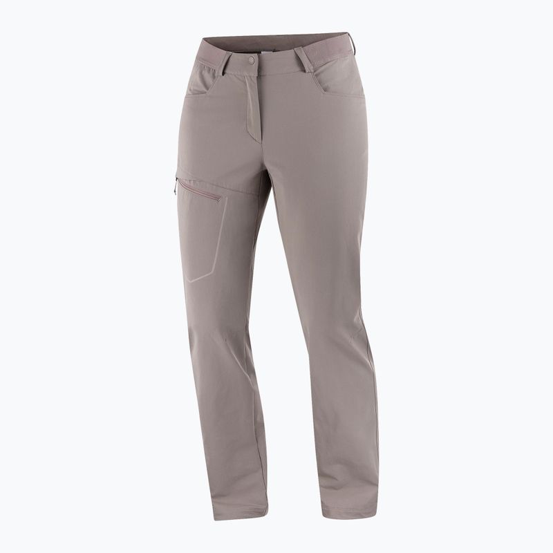Women's trekking trousers Salomon Wayfarer Warm iron 4