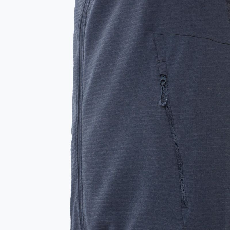 Men's trekking sweatshirt Salomon Essential Lightwarm Hoodie blue nights 5