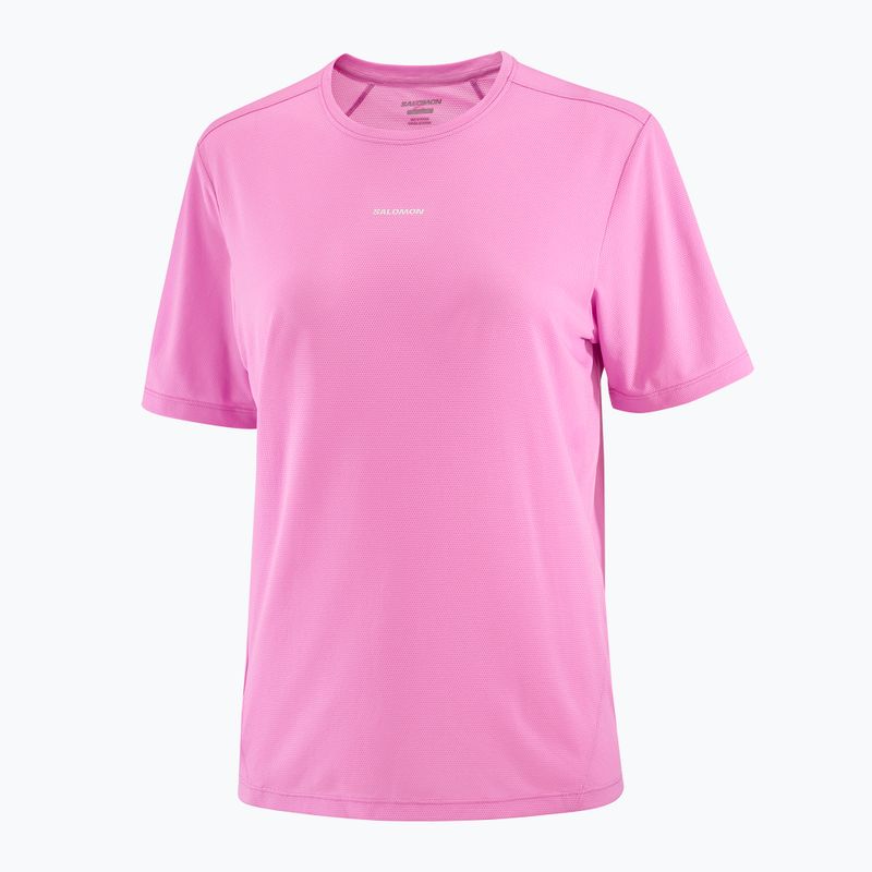 Salomon Shakeout Core women's T-shirt cyclamen 3