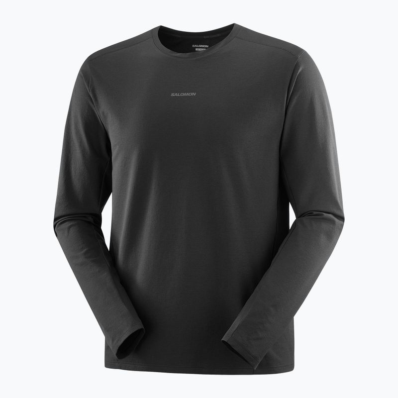 Men's longsleeve Salomon Trackline deep black 4