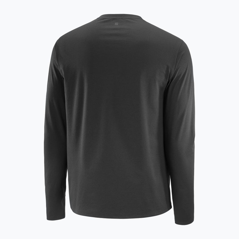 Men's longsleeve Salomon Trackline deep black 5