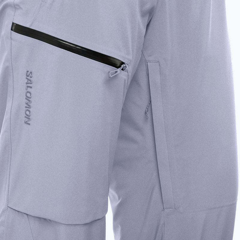 Women's ski trousers Salomon Brilliant blue granite 4