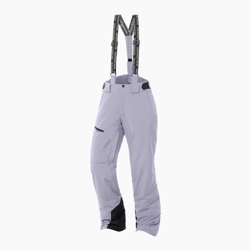 Women's ski trousers Salomon Brilliant blue granite 6