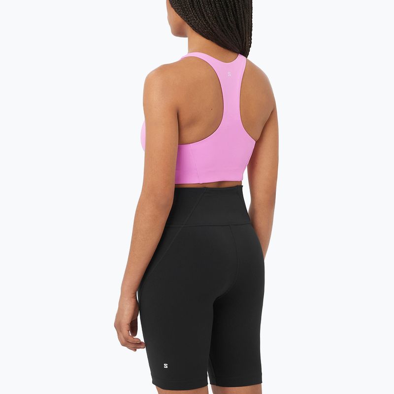 Training bra Salomon Shakeout Core cyclamen 2