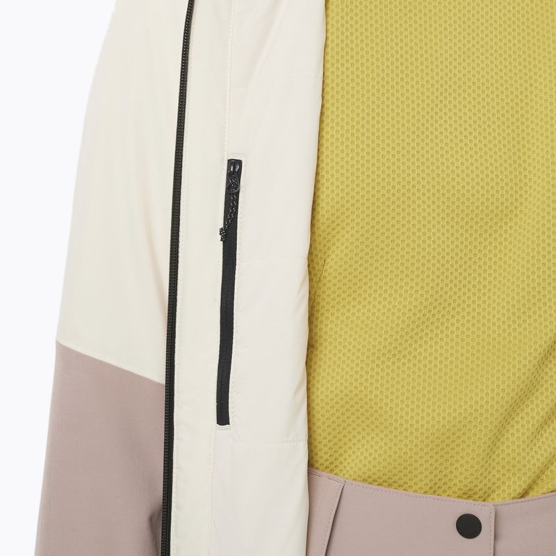 Women's ski jacket Salomon Highland whisper white/etherea 5