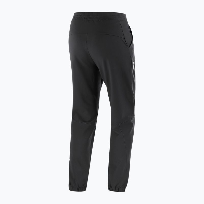 Women's running trousers Salomon Shakeout Hexaflow Pants deep black 9