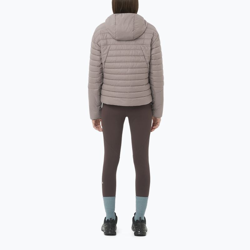 Women's wind jacket Salomon Reflex Hoodie iron 3