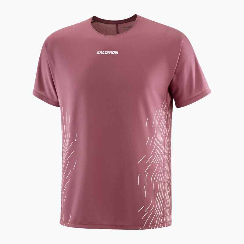 Men's running top Salomon Sense Aero GFX nocturne 3