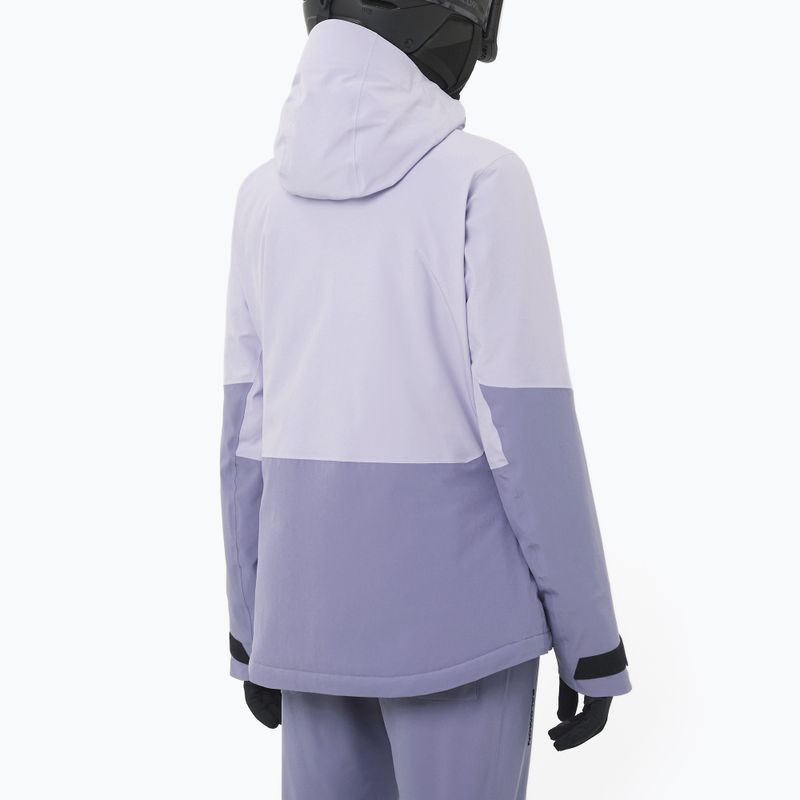 Women's ski jacket Salomon Highland cosmic sky/blue granite 2