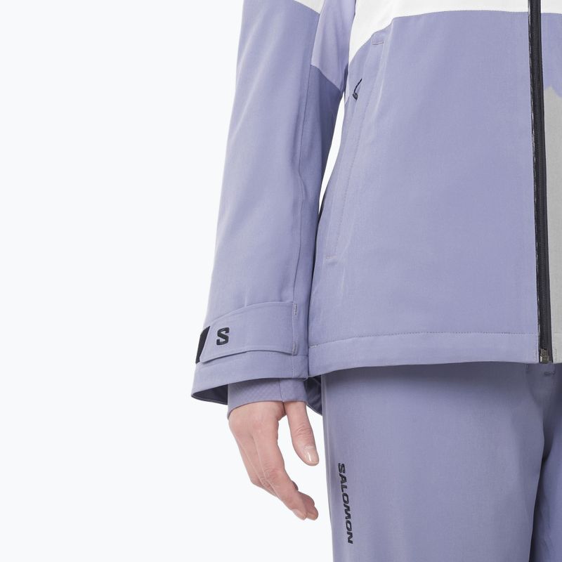 Women's ski jacket Salomon Highland cosmic sky/blue granite 4