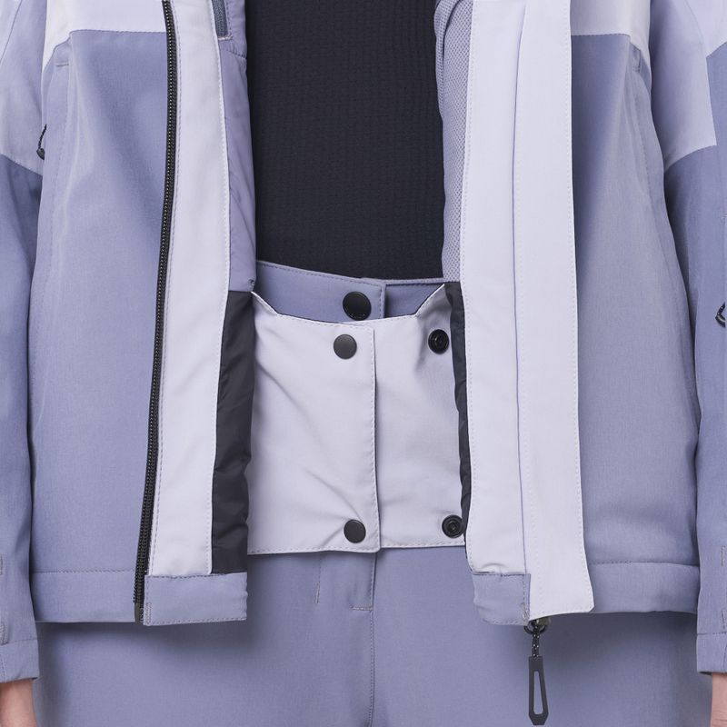 Women's ski jacket Salomon Highland cosmic sky/blue granite 5