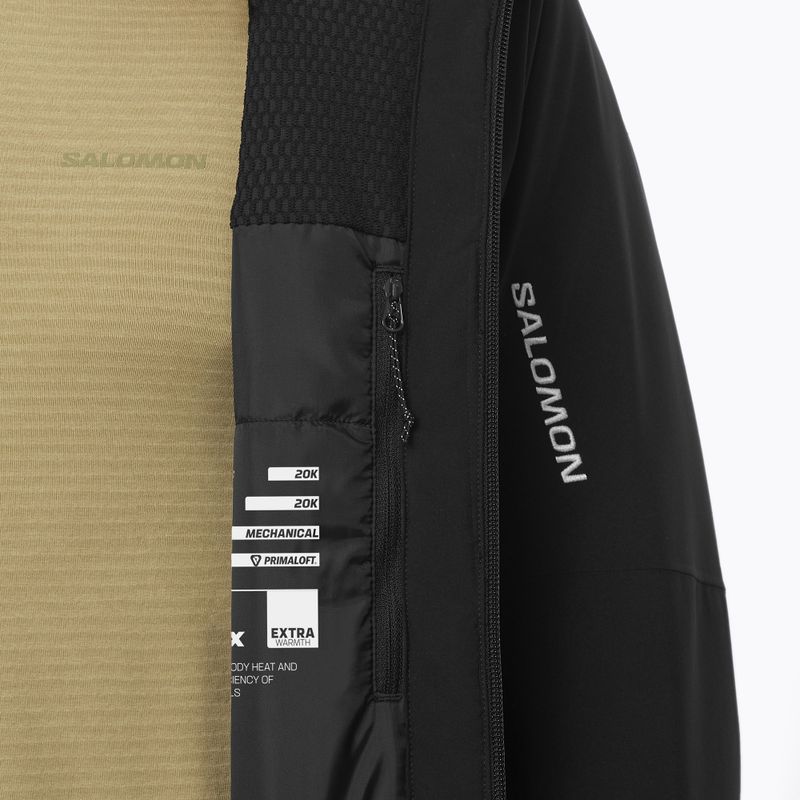 Men's ski jacket Salomon Brilliant 2.0 deep black 7