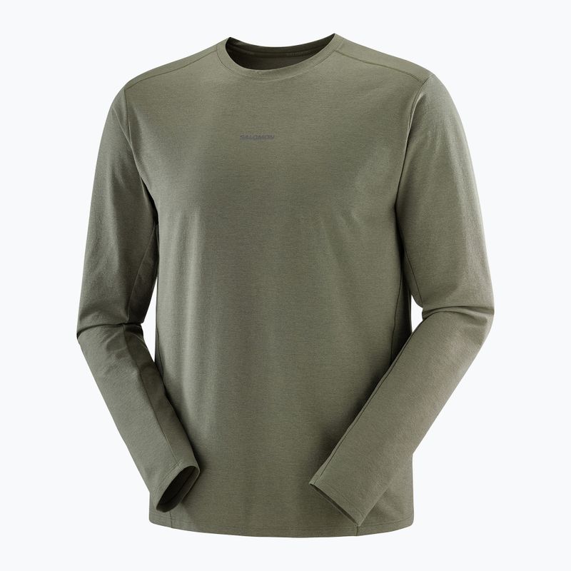 Men's long sleeve Salomon Trackline grape leaf 4