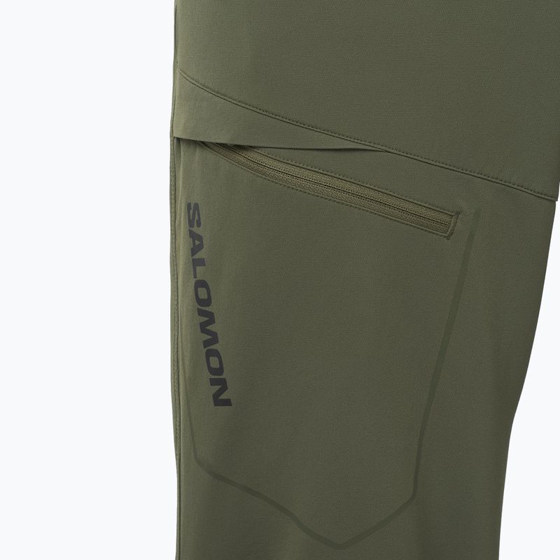 Men's trekking trousers Salomon Wayfarer Warm grape leaf 4