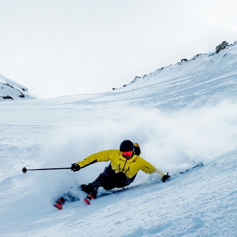 Men's ski jacket Salomon Brilliant 2.0 cress green/deep black 13