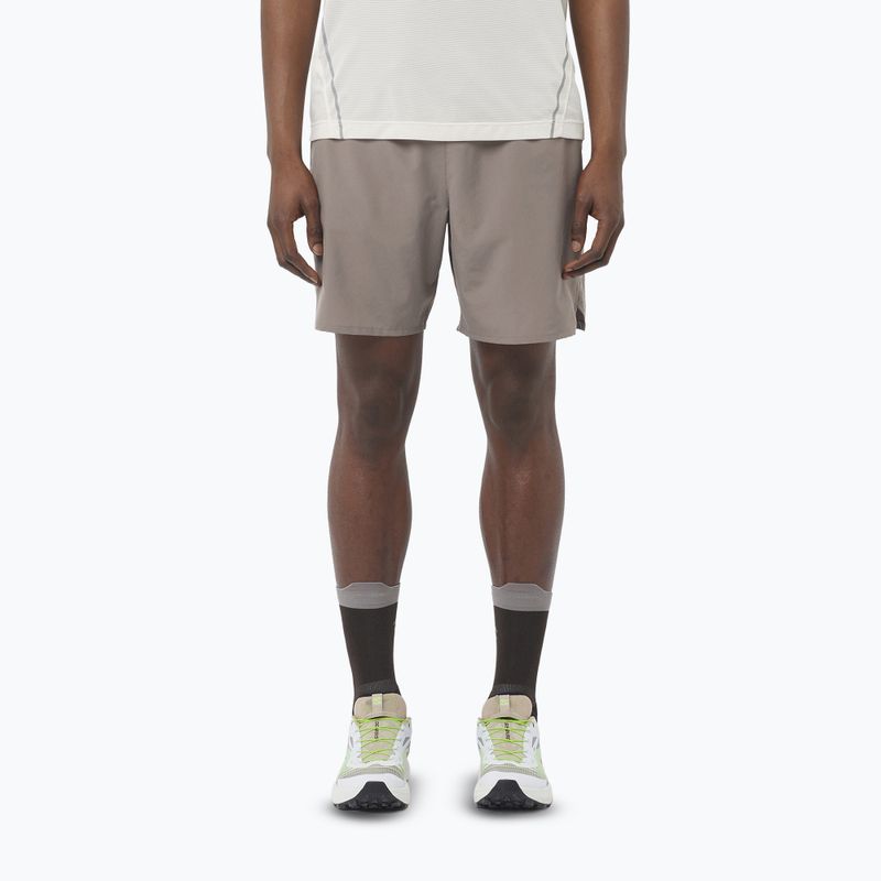 Men's running shorts Salomon Shakeout Stlr 7" iron