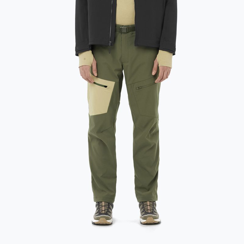 Men's trekking pants Salomon Outerpath Utility grape leaf