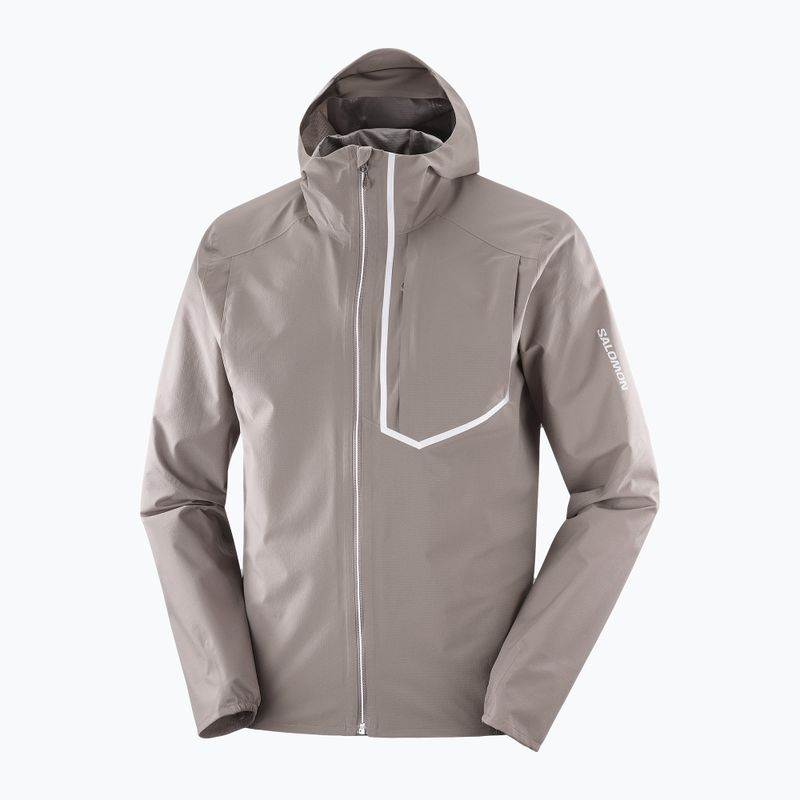 Men's running jacket Salomon Bonatti Trail iron