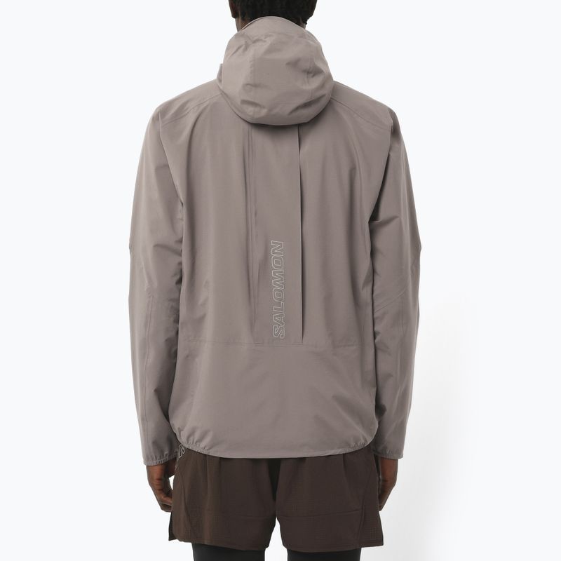 Men's Salomon Bonatti Trail iron running jacket 4