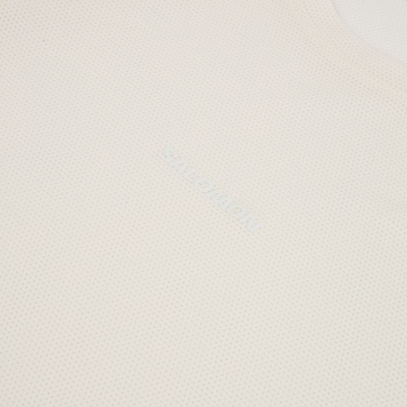 Men's running longsleeve Salomon Shakeout Core whisper white 3