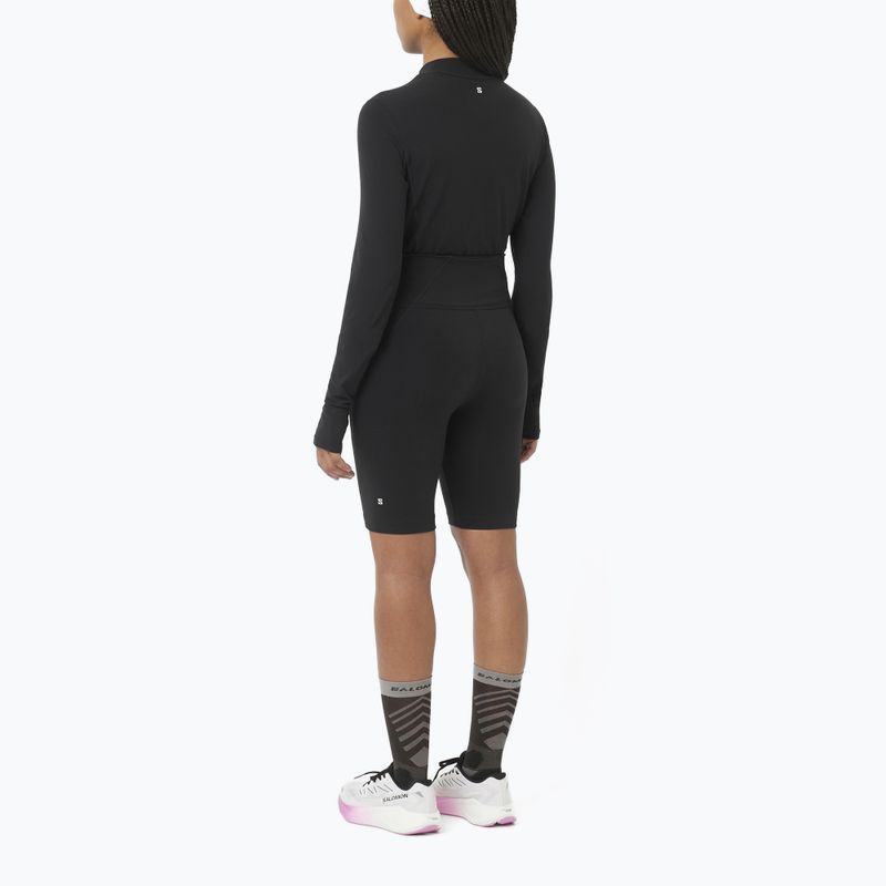 Women's running longsleeve Salomon Bliss deep black 4