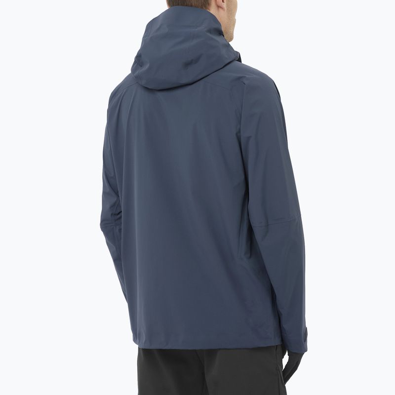 Men's softshell jacket Salomon Outherpath Pro 2.5 l blue nights 2