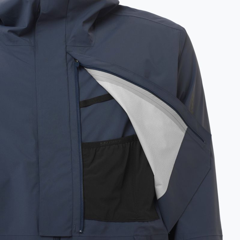 Men's softshell jacket Salomon Outherpath Pro 2.5 l blue nights 5