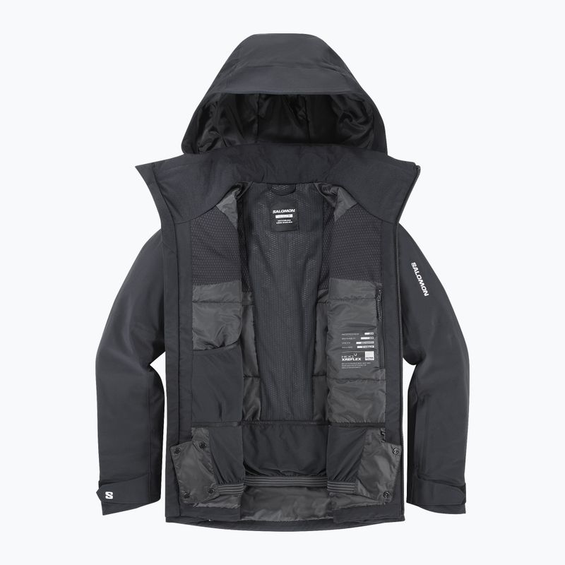 Women's ski jacket Salomon Brilliant 2.0 deep black 9