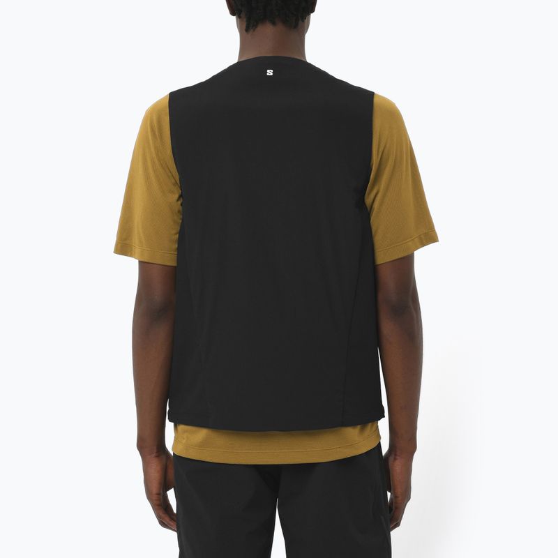 Running vest Salomon Mountain Flex Hybrid deep black 2