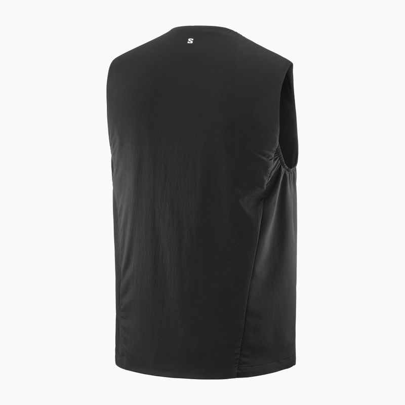 Running vest Salomon Mountain Flex Hybrid deep black 5