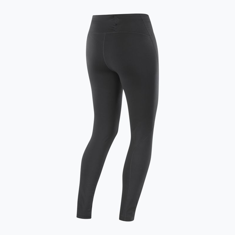 Women's running leggings Salomon Shakeout Core Warm deep black 6